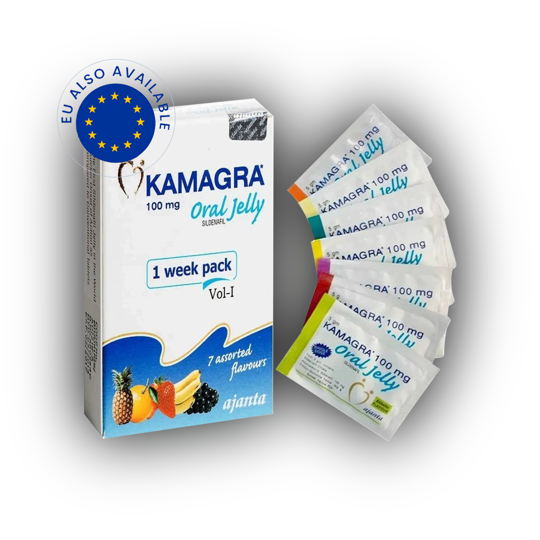 100mg-kamagra Kamagra Oral Jelly (Sildenafil Citrate) - Image 1