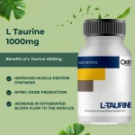 L Taurine 1000mg Capsules - Image 3