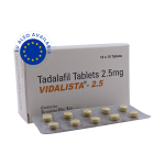 Vidalista 2.5mg (Tadalafil)