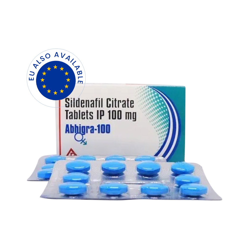 abhigra Abhigra 100mg (Sildenafil) - Image 1