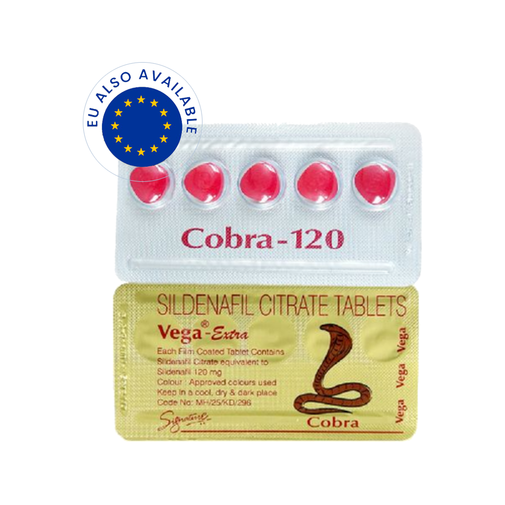 cobra-120 Cobra 120mg (Sildenafil+Tadalafil) - Image 1