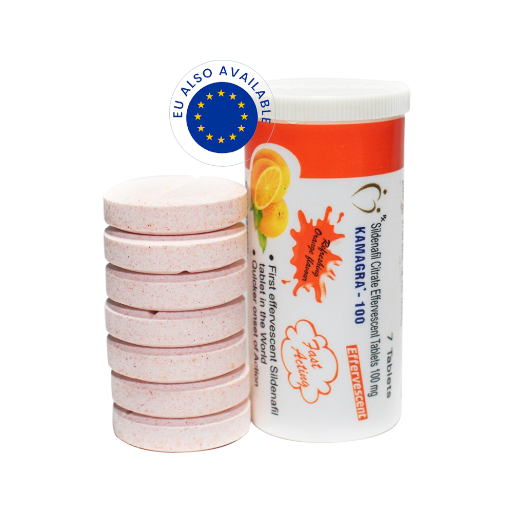 kamagra-effervescent Kamagra Effervescent 100mg (Sildenafil Citrate) - Image 1