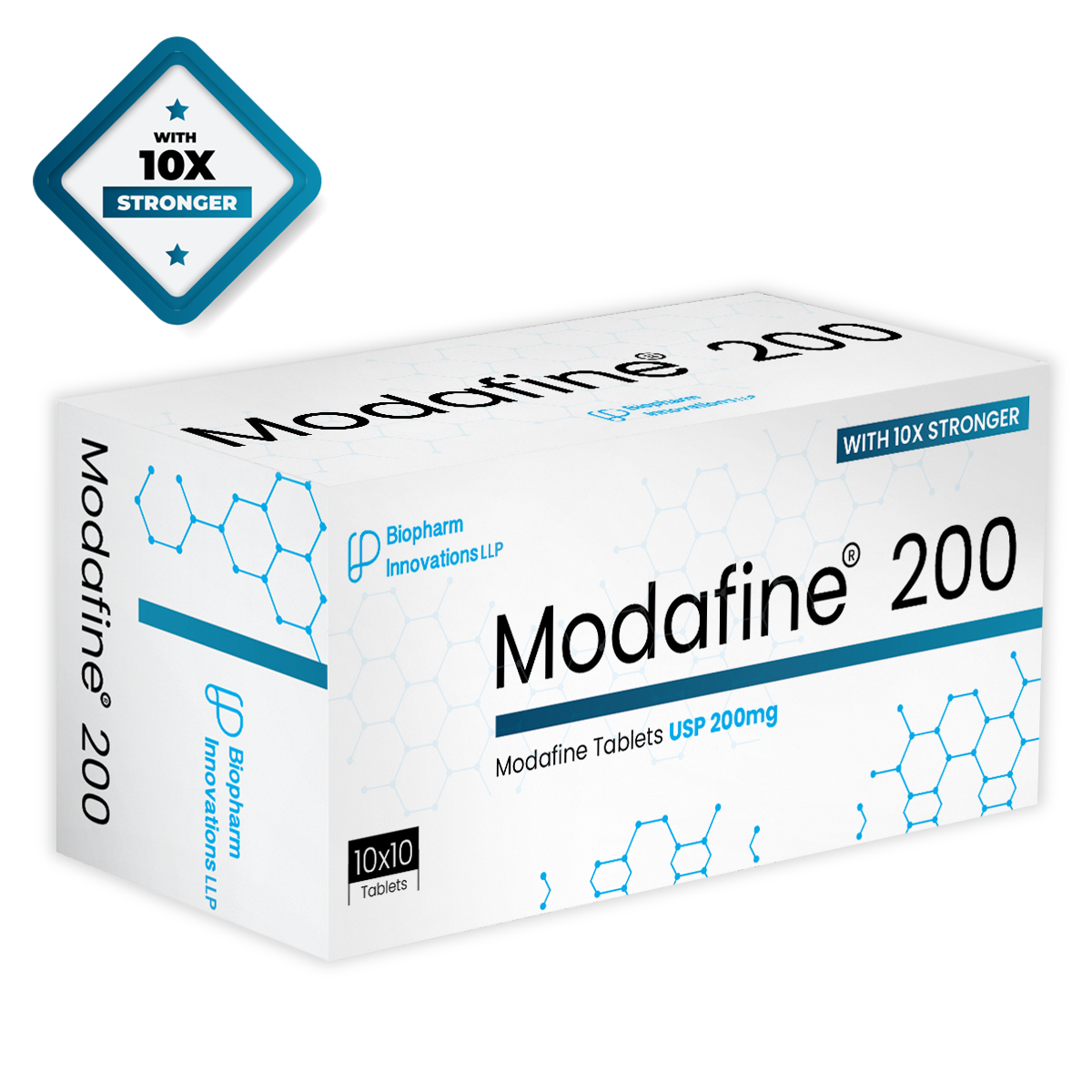 modafine-1-2 Modafine 200mg® Tablets - Image 1