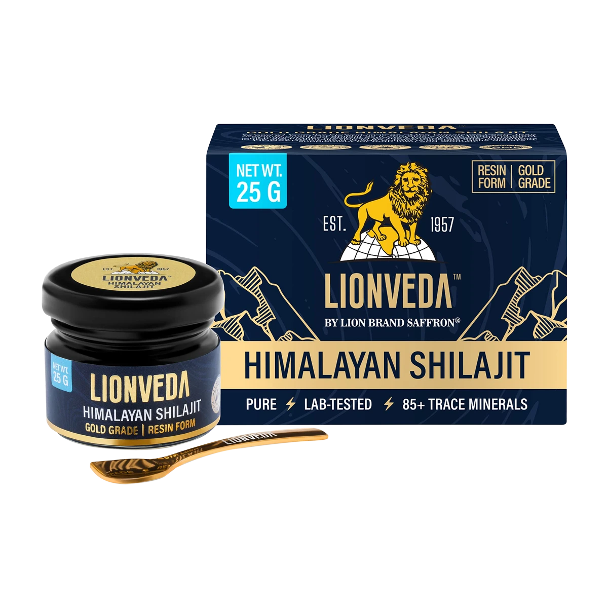 shilajit Pure Himalayan Shilajit Resin 25gm - Image 1