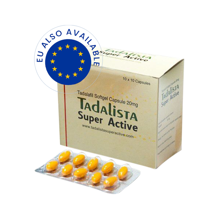 tadalista_super_active Tadalista Super Active 20mg (Tadalafil) - Image 1