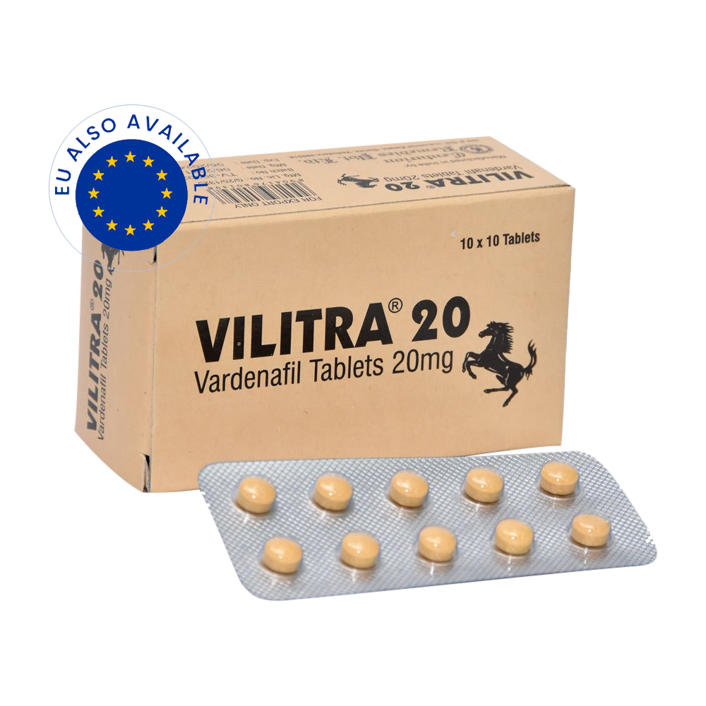 vilitra-20mg-tablets Vilitra 20mg (Vardenafil) - Image 1