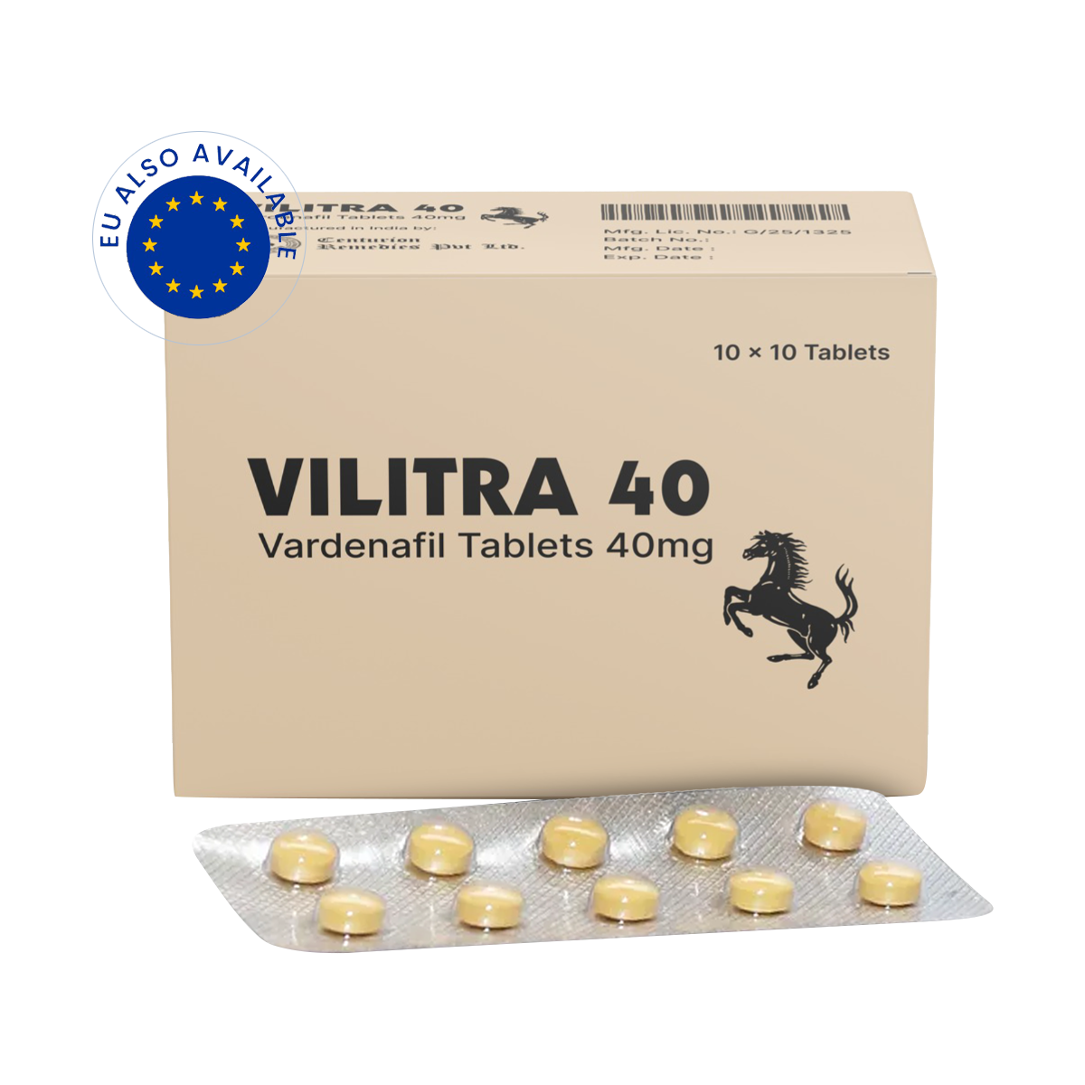 vilitra-40mg Vilitra-40mg (Vardenafil) - Image 1