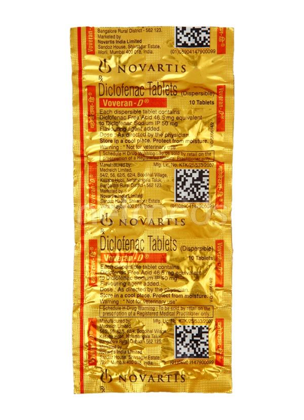 voveran-d-tablet-10-s-345315362 Generic Voveran (Diclofenac) - Image 1