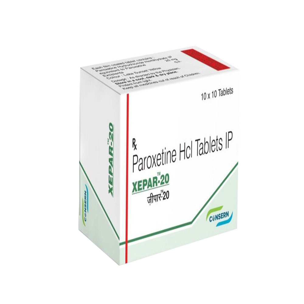 xepar-20-mg-paroxetine-hcl-tablets Xepar (Paroxetine) 20mg - Image 1