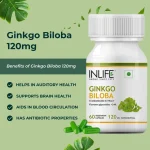 Ginkgo Biloba 120mg Veg Capsules - Image 3