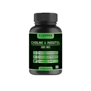 Choline & Inositol 500mg Veg Capsules