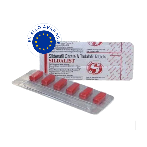Sildalist 120mg (Sildenafil+Tadalafil)