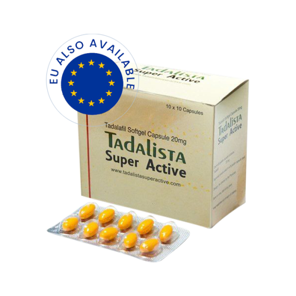 Tadalista Super Active 20mg (Tadalafil)