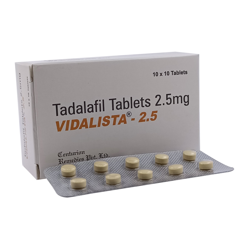 vida Vidalista 2.5mg (Tadalafil) - Image 1